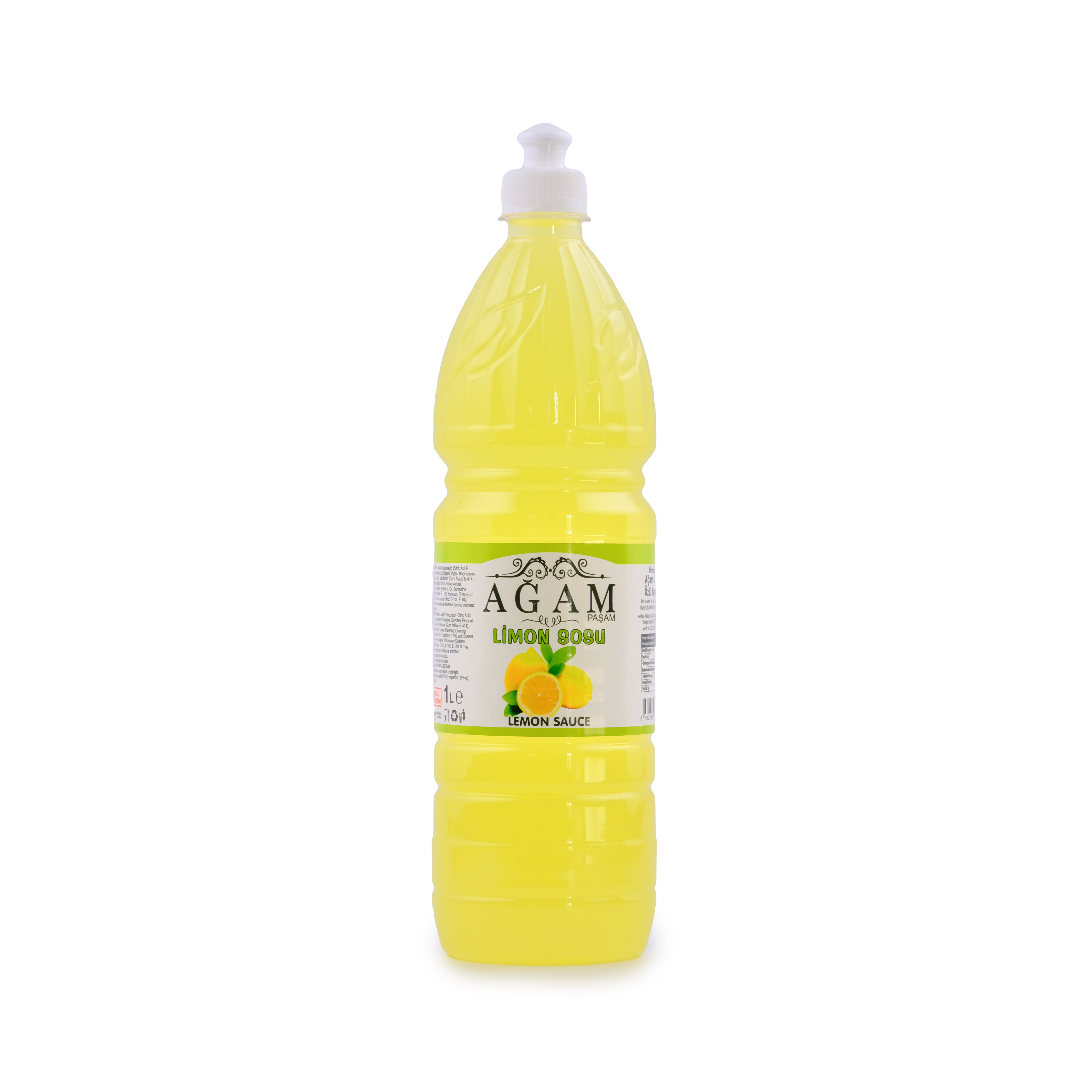 Ağam Limon Sosu 1 L — Ağam Paşam · Sıkma kapak