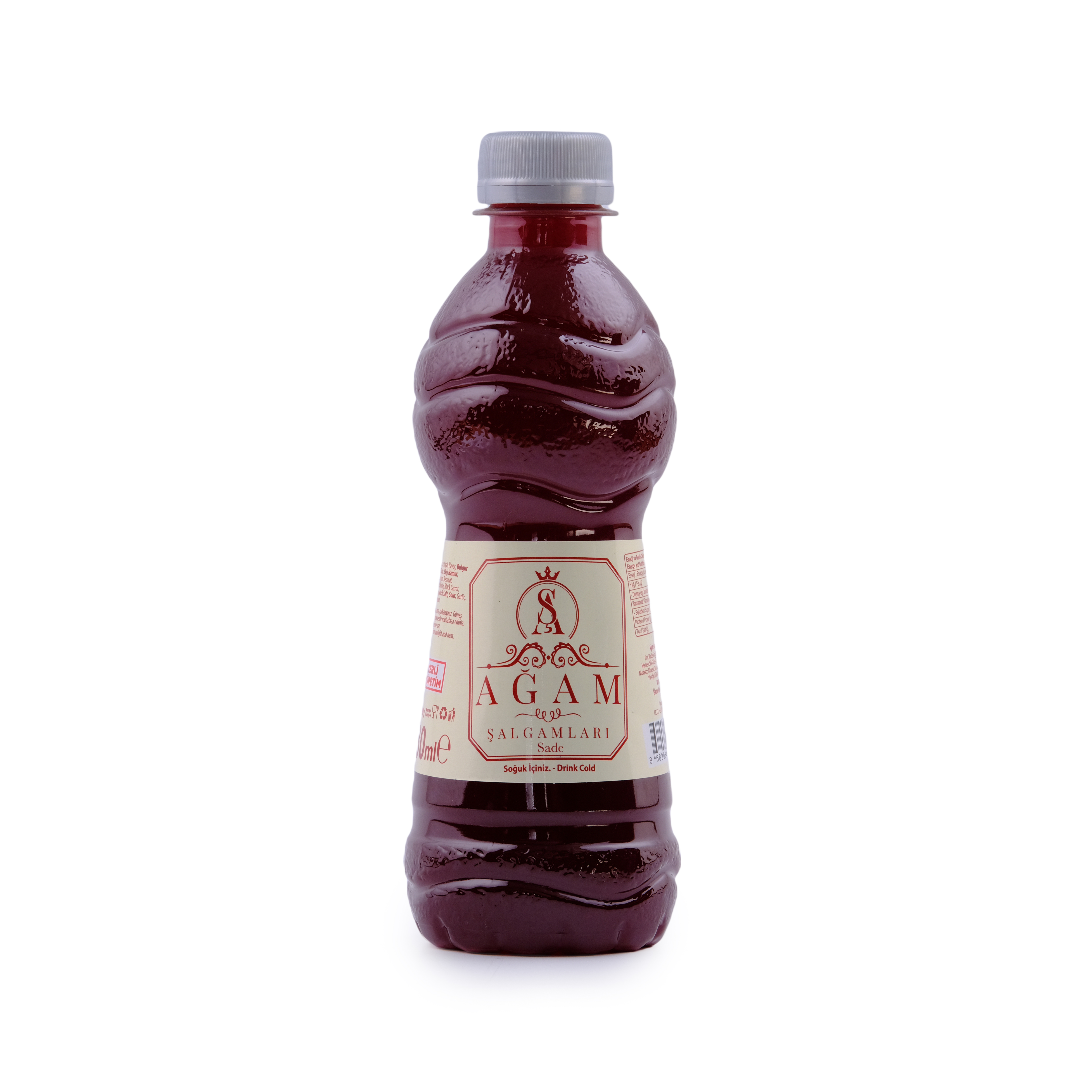 Ağam Sade Şalgam  — PET şişe · Küçük boy