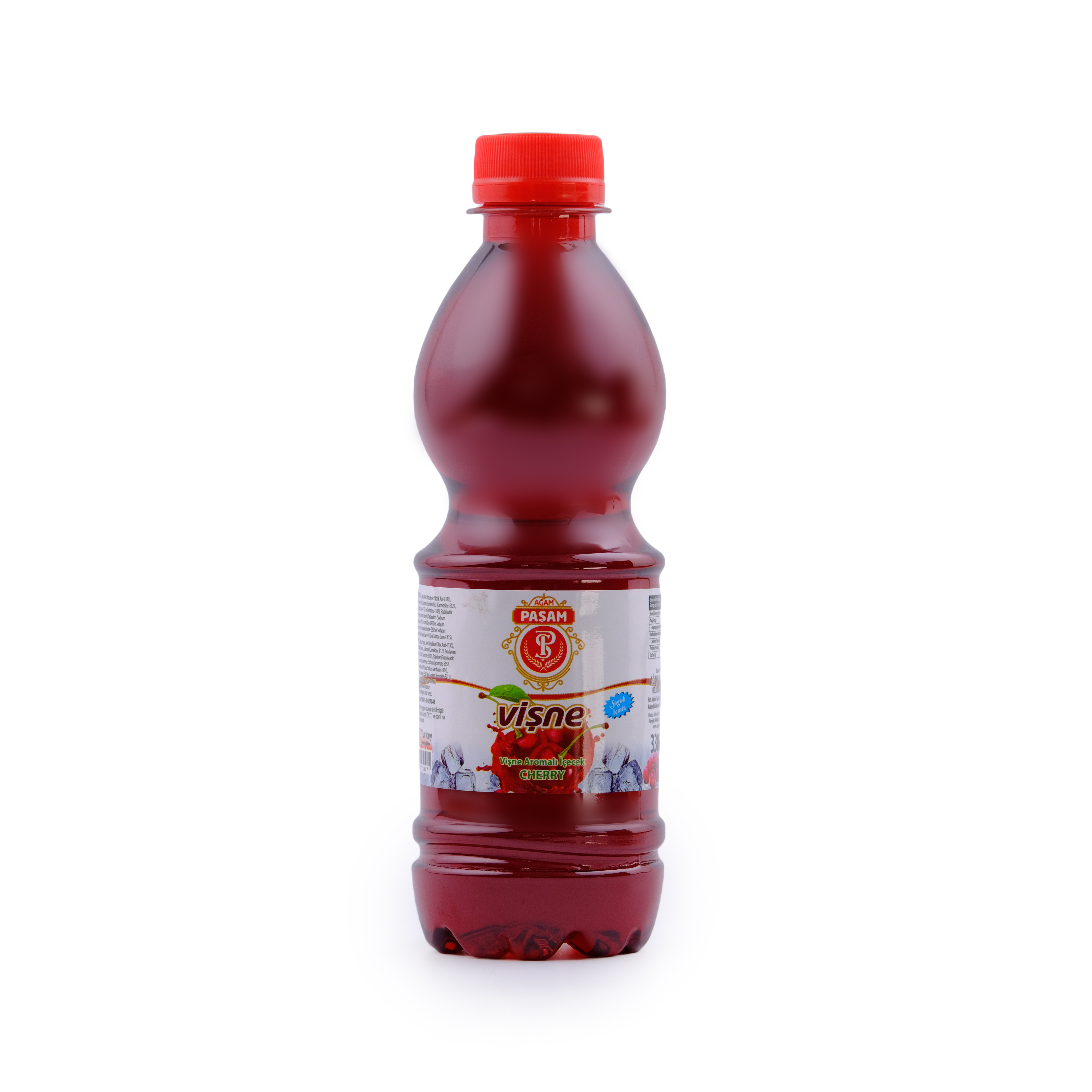 Ağam Vişne Aromalı İçecek 330 ml — Ağam Paşam · PET şişe