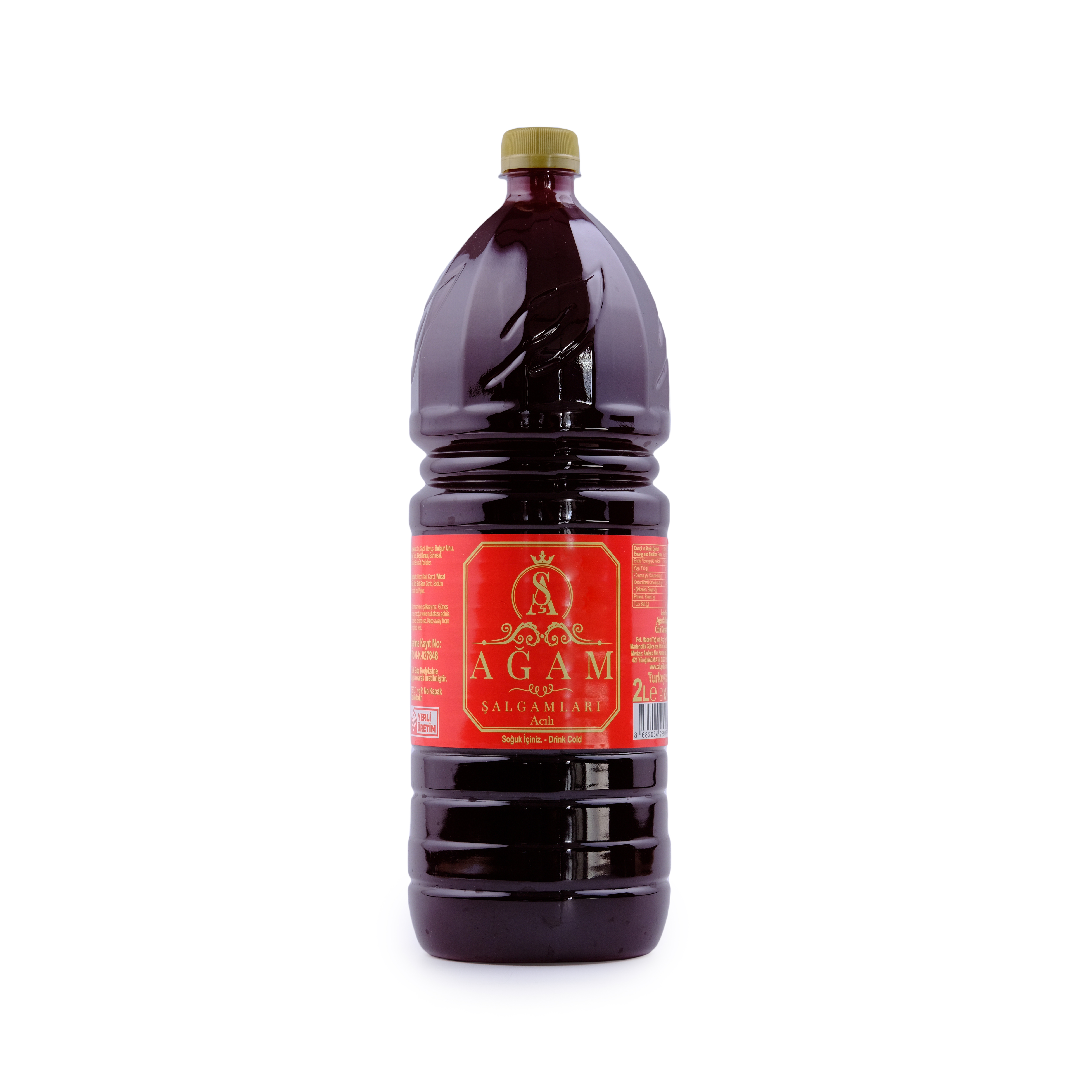 Ağam Acılı Şalgam 2 L — PET şişe