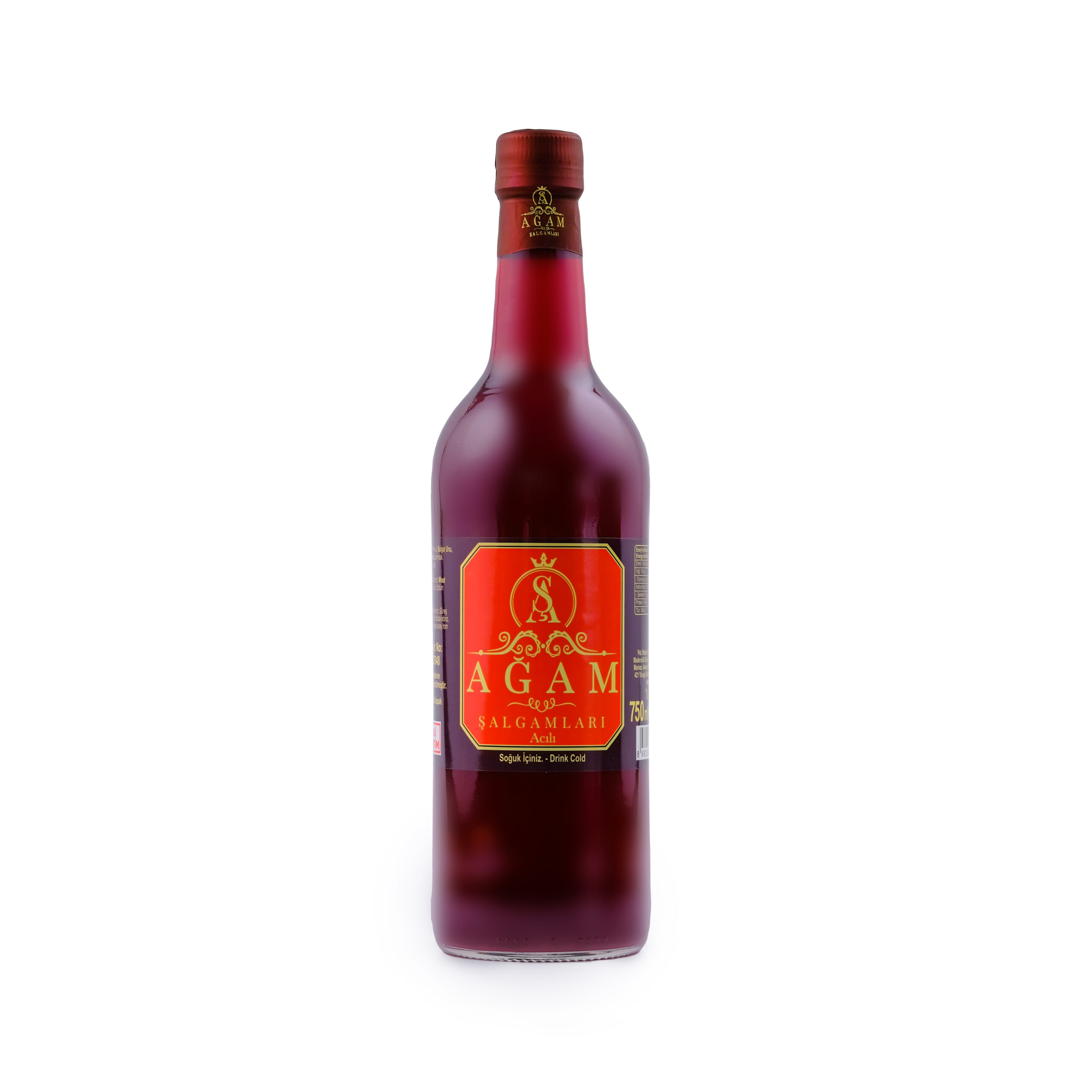 Ağam Acılı Şalgam 750 ml ürün fotoğrafı